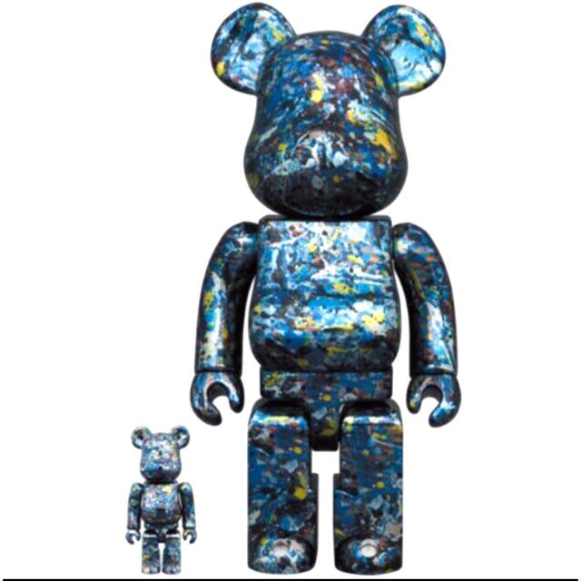 BE@RBRICK Jackson Pollock 100% & 400%