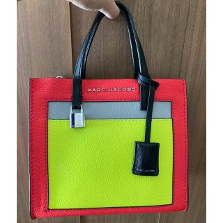 マークジェイコブス(MARC JACOBS)の最安値　新品カラーブロック　ミニグラインド　2WAY　斜めがけ　バッグ(ハンドバッグ)