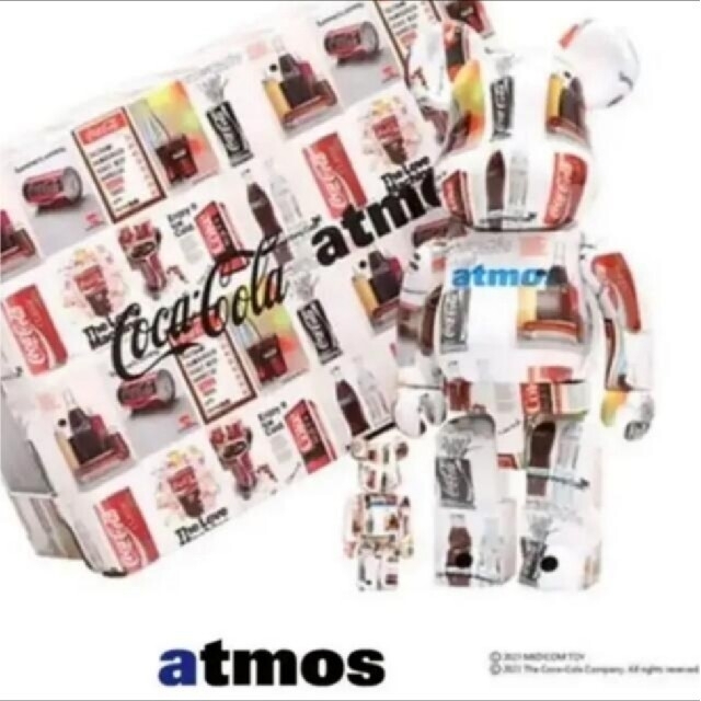 MEDICOM TOY BE@RBRICK atmos × Coca-Cola