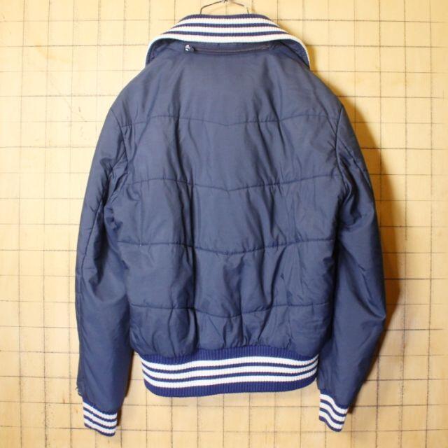 adidas - 70s 80s adidas アディダス 中綿 ジャケットM ネイビーaw133