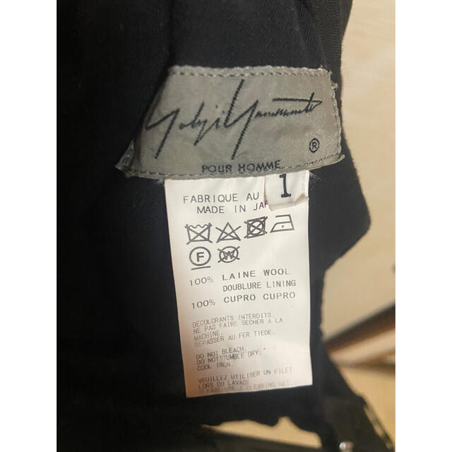 yohji yamamoto 紐パンツ ウールギャバ サイズ1 elc.or.jp