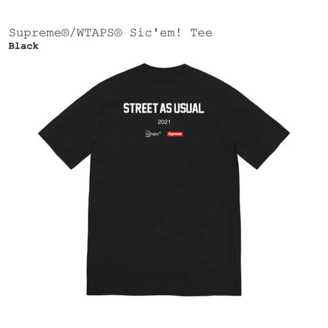 Supreme WTAPS Crewneck 黒 S