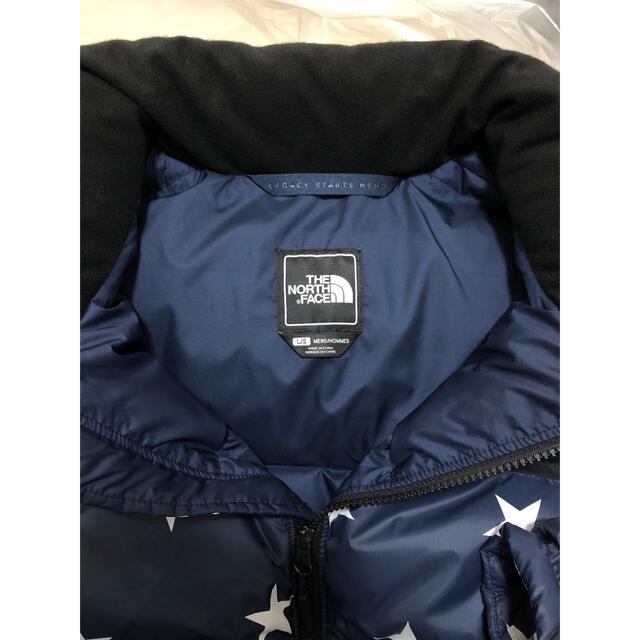 THE NORTH FACE(ザノースフェイス)の【極美品】ザ ノースフェイス ヌプシ 1996 700 ダウン 紺 星 L メンズのジャケット/アウター(ダウンジャケット)の商品写真