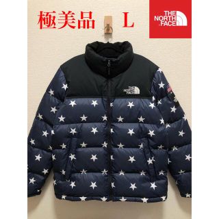 ザノースフェイス(THE NORTH FACE)の【極美品】ザ ノースフェイス ヌプシ 1996 700 ダウン 紺 星 L(ダウンジャケット)