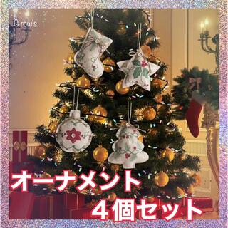 クリスマスオーナメント 布製 可愛い♡ クリスマス飾り ディスプレイ (その他)