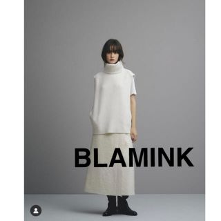 Drawer - BLAMINK ブラミンク 36 バッククロス ニットベストの通販 ...