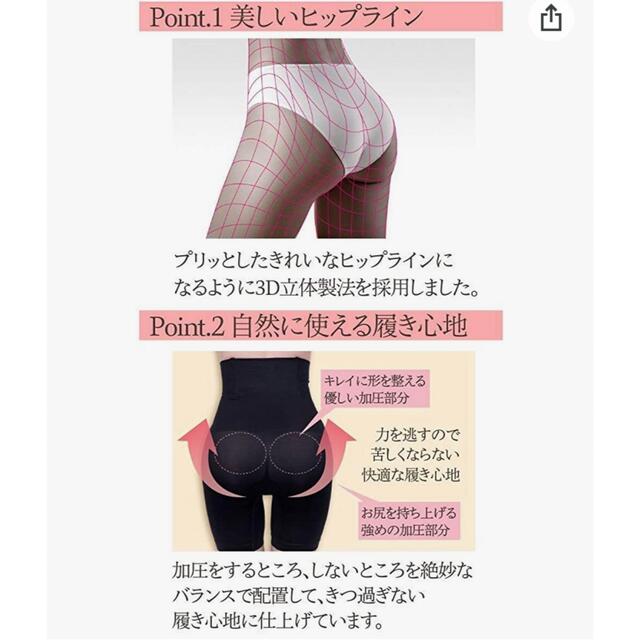 トリプルエス お腹細見せガードル Mサイズ コスメ/美容のコスメ/美容 その他(その他)の商品写真