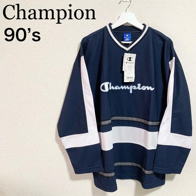 Champion - ☆タグ付き☆90s チャンピオン フットボールシャツ メンズ