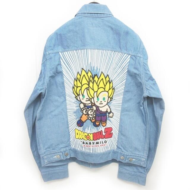 アベイシングエイプ×ドラゴンボールZ 20SS コラボ デニムジャケット L