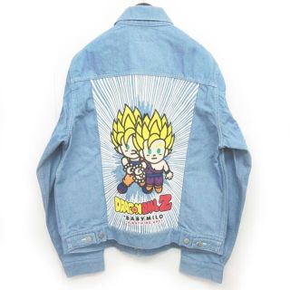 アベイシングエイプ(A BATHING APE)のアベイシングエイプ×ドラゴンボールZ 20SS コラボ デニムジャケット L(Gジャン/デニムジャケット)