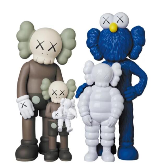 KAWS FAMILY BROWN/BLUE/WHITE