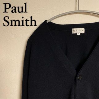 ポールスミス(Paul Smith)のPaul Smith ポールスミス　カーディガン　薄手　ネイビー　ゆったり(カーディガン)