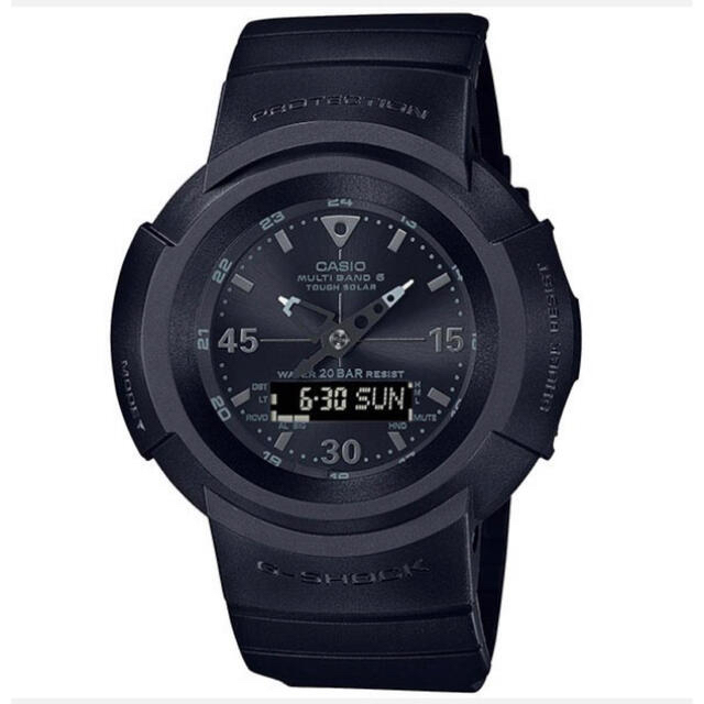 G-SHOCK(ジーショック)のG-SHOCK GショックAWG-M520BB-1A電波 ソーラー ジーショック メンズの時計(腕時計(アナログ))の商品写真