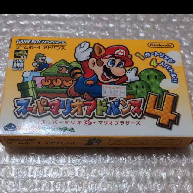 ゲームボーイアドバンス　マリオ