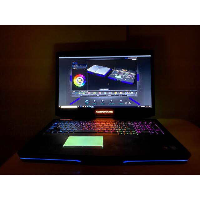 DELL(デル)のAlienware 17 I7 4700mq GTX 770m 16gb/256 スマホ/家電/カメラのPC/タブレット(ノートPC)の商品写真