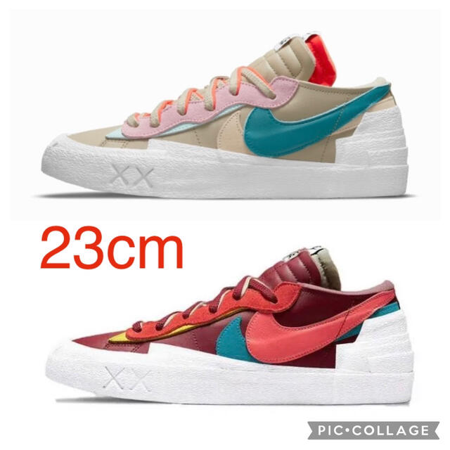 NIKE(ナイキ)のNike x sacai x KAWS Blazer Low レディースの靴/シューズ(スニーカー)の商品写真