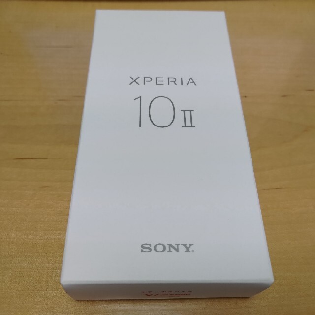 【新品未使用】Xperia 10 II ブルー SIMロック解除済