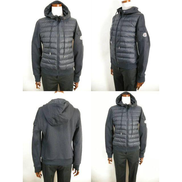 MONCLER - 21SS□サイズXS□モンクレール□スウェット切替 ダウン
