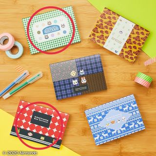 ニンテンドウ(任天堂)のあつまれどうぶつの森 一番くじ メモパッドセット エイブルシスターズ ジョニー(キャラクターグッズ)