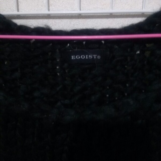 EGOIST(エゴイスト)のEGOISTニットワンピ レディースのトップス(ニット/セーター)の商品写真
