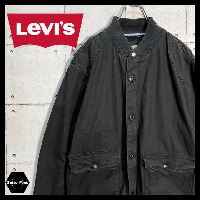 【入手困難】Levi's/リーバイス ダックジャケット 黒 XL  希少