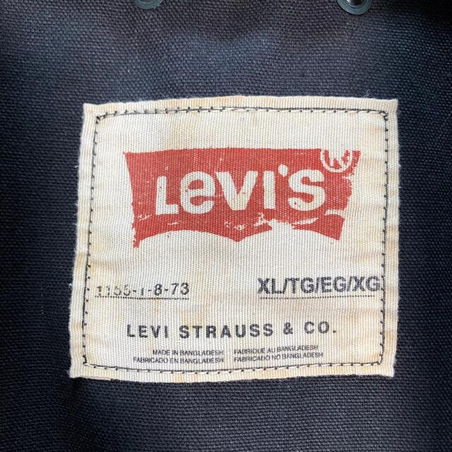 Levi's(リーバイス)の【入手困難】Levi's/リーバイス ダックジャケット 黒 XL 古着 希少 メンズのジャケット/アウター(ブルゾン)の商品写真