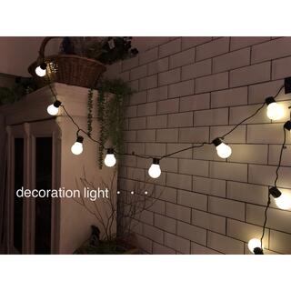 LED電球 デコレーションライト 20電球 イルミネーションラス(蛍光灯/電球)