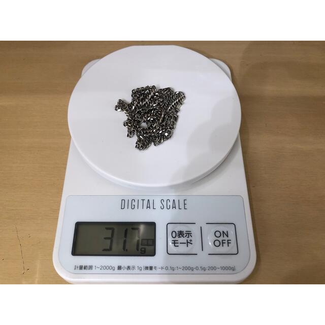 プラチナネックレス　50センチ　31.7g  30g