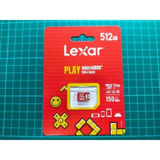 レキサー　Lexar PLAY microSDXC 512GB (未開封新品)