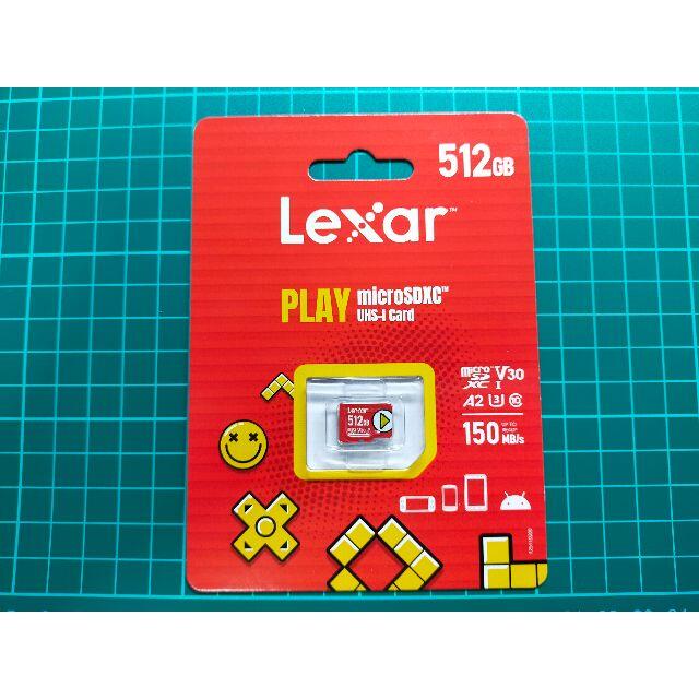 レキサー　Lexar PLAY microSDXC 512GB (未開封新品)