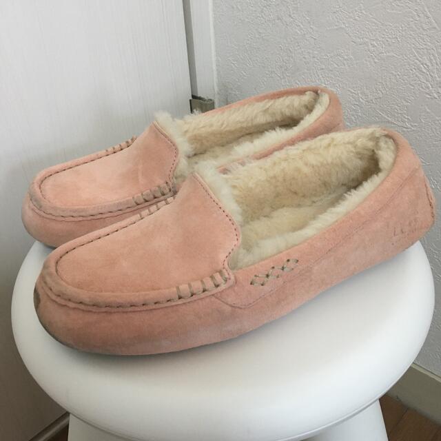 UGG(アグ)のUGG スリッポン モカシン ピンク 25cm サイズ39 レディースの靴/シューズ(スリッポン/モカシン)の商品写真