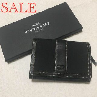 お値下げ！coach 折り畳み財布　美品！(財布)