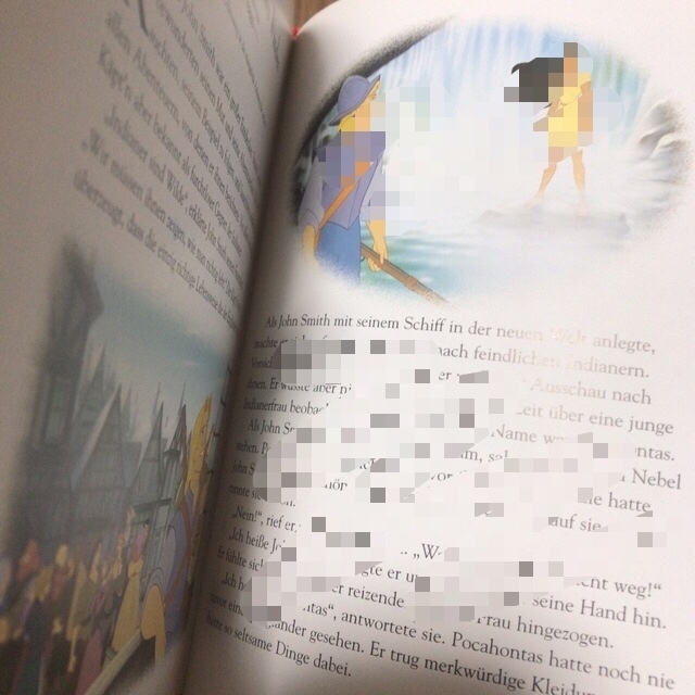 ディズニー　207ページ　ドイツ語