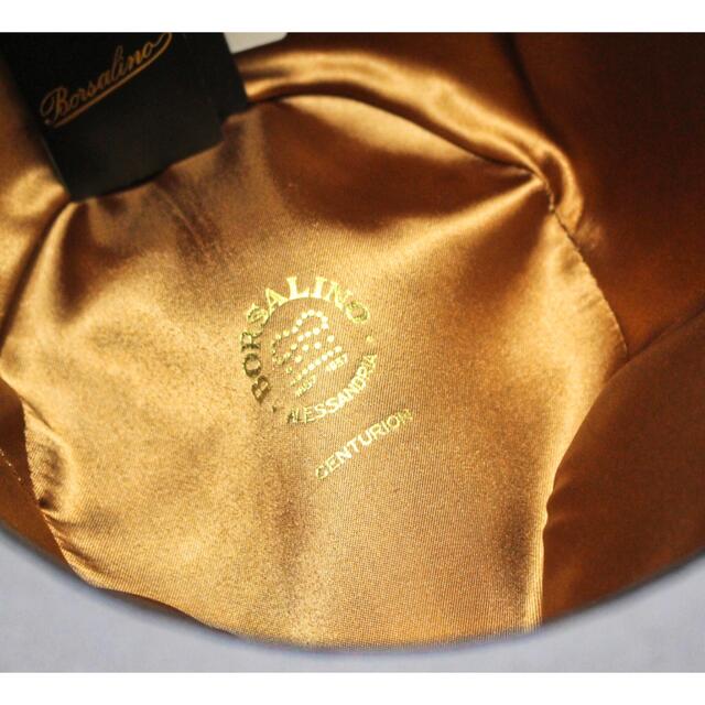 Borsalino(ボルサリーノ)のさんさんさん様専用 イタリア製 高級ラビットファー フェルトハット 60(L) メンズの帽子(ハット)の商品写真