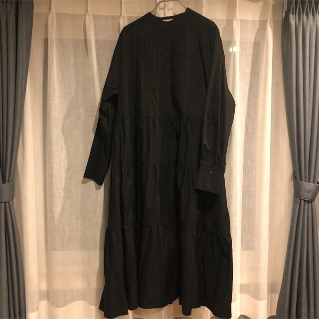 ★値下げ★マチャット　machatt タキシードシャツドレス　黒 3