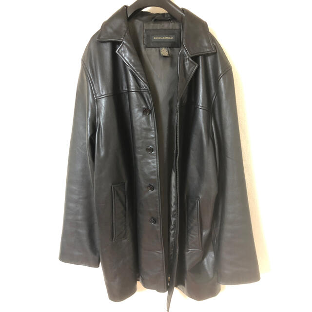 M banana republic レザー ジャケット カーコート | フリマアプリ ラクマ M banana republic レザー ジャケット カーコート | フリマアプリ ラクマ
