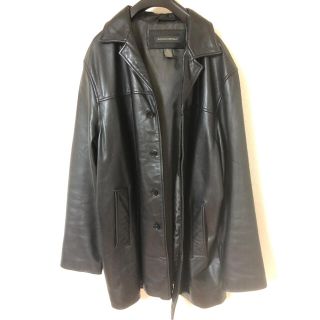 Banana Republic - M banana republic レザー ジャケット カーコートの