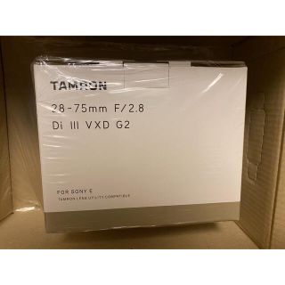 タムロン 28-75mm F/2.8 Di III VXD G2  A063(レンズ(ズーム))