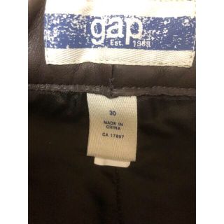 ギャップ(GAP)のold gap レザーパンツ　ブラウン　カウレザー(デニム/ジーンズ)