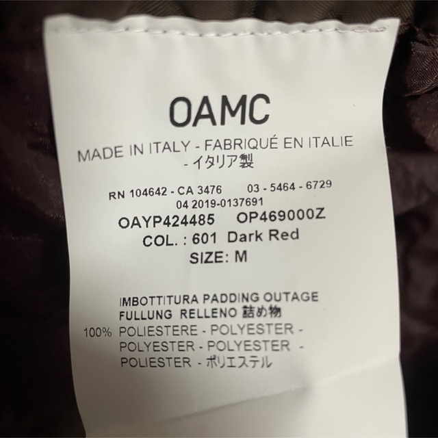 人気SALE安い】 FRAGMENT OAMC × fragment design ライナーコートの通販 by たこ焼き３ば's  shop｜フラグメントならラクマ