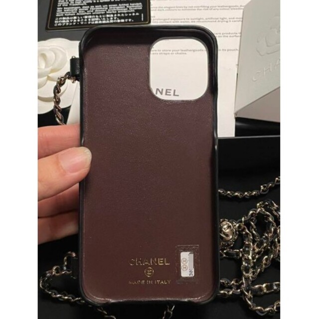 CHANEL iPhone 12/12 Pro ケース ブラックの通販 by Emu's shop｜シャネルならラクマ - CHANEL シャネル 20%OFF