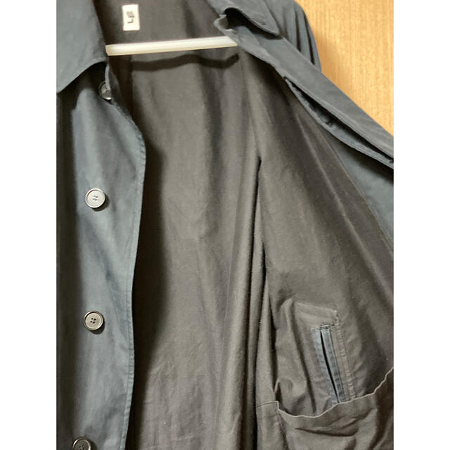 COMOLI(コモリ)の【LE / エルイー】C/P ギャバ バルカラーコート  3 メンズのジャケット/アウター(ステンカラーコート)の商品写真