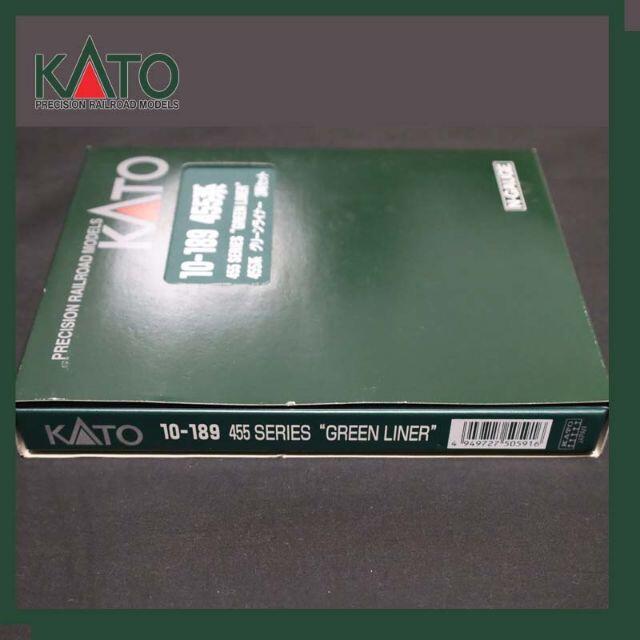 KATO`(カトー)のKATO【 Nゲージ 】455系 グリーンライナー 3両セット 10-189  エンタメ/ホビーのおもちゃ/ぬいぐるみ(鉄道模型)の商品写真