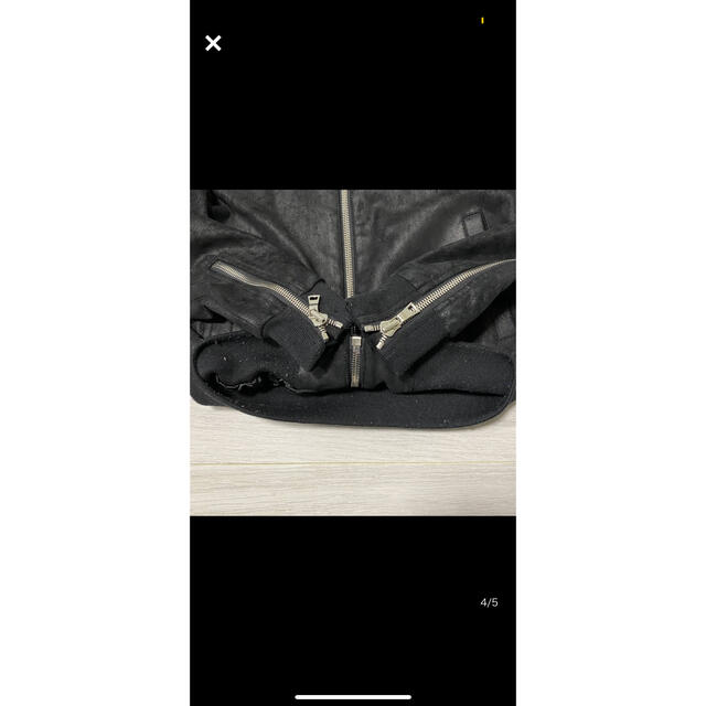 正規 RtA アールティーエー ブラック 黒 Black ラムレザー ジャケット メンズのジャケット/アウター(レザージャケット)の商品写真