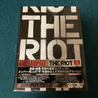 ザランページ(THE RAMPAGE)のTHE RIOT（DVD2枚付）(ポップス/ロック(邦楽))