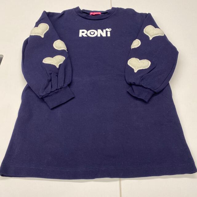 RONI(ロニィ)のロニィ⭐︎トレーナーワンピース　140 キッズ/ベビー/マタニティのキッズ服女の子用(90cm~)(ワンピース)の商品写真