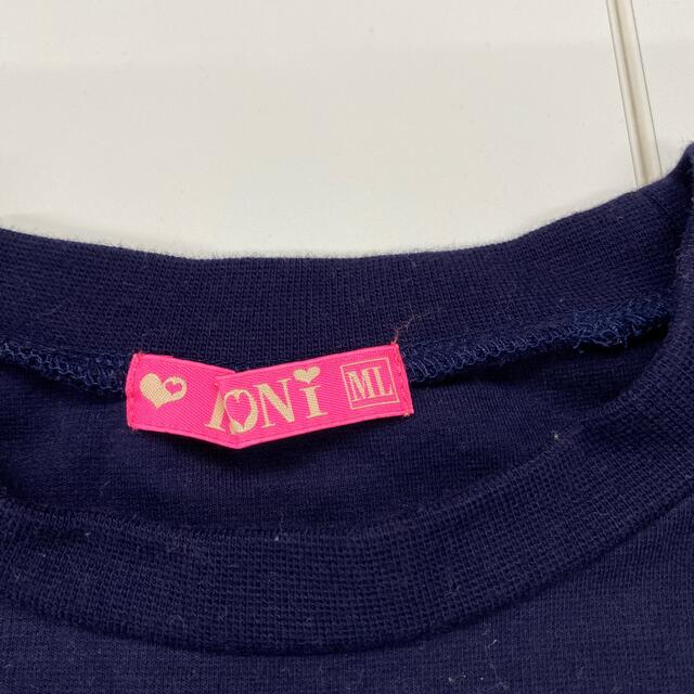 RONI(ロニィ)のロニィ⭐︎トレーナーワンピース　140 キッズ/ベビー/マタニティのキッズ服女の子用(90cm~)(ワンピース)の商品写真