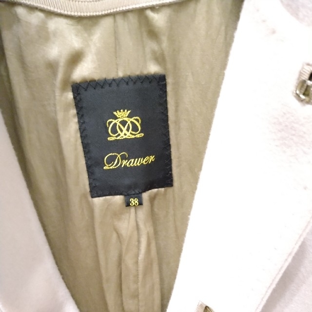 Drawer(ドゥロワー)のドゥロワー　コクーンウールコート レディースのジャケット/アウター(チェスターコート)の商品写真