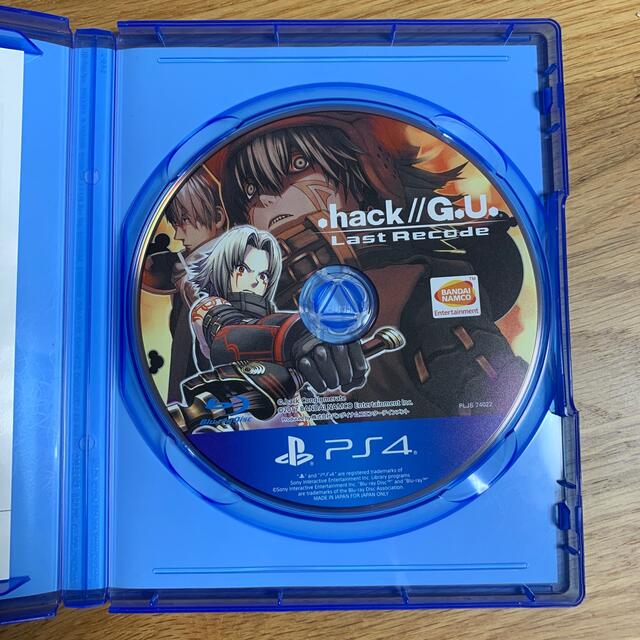 .hack//G.U. Last Recode（ラストリコード） PS4 エンタメ/ホビーのゲームソフト/ゲーム機本体(家庭用ゲームソフト)の商品写真