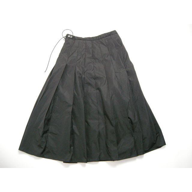 20-21AW□サイズ44□モンクレールGONNA□ロゴ入りプリーツスカート新品
